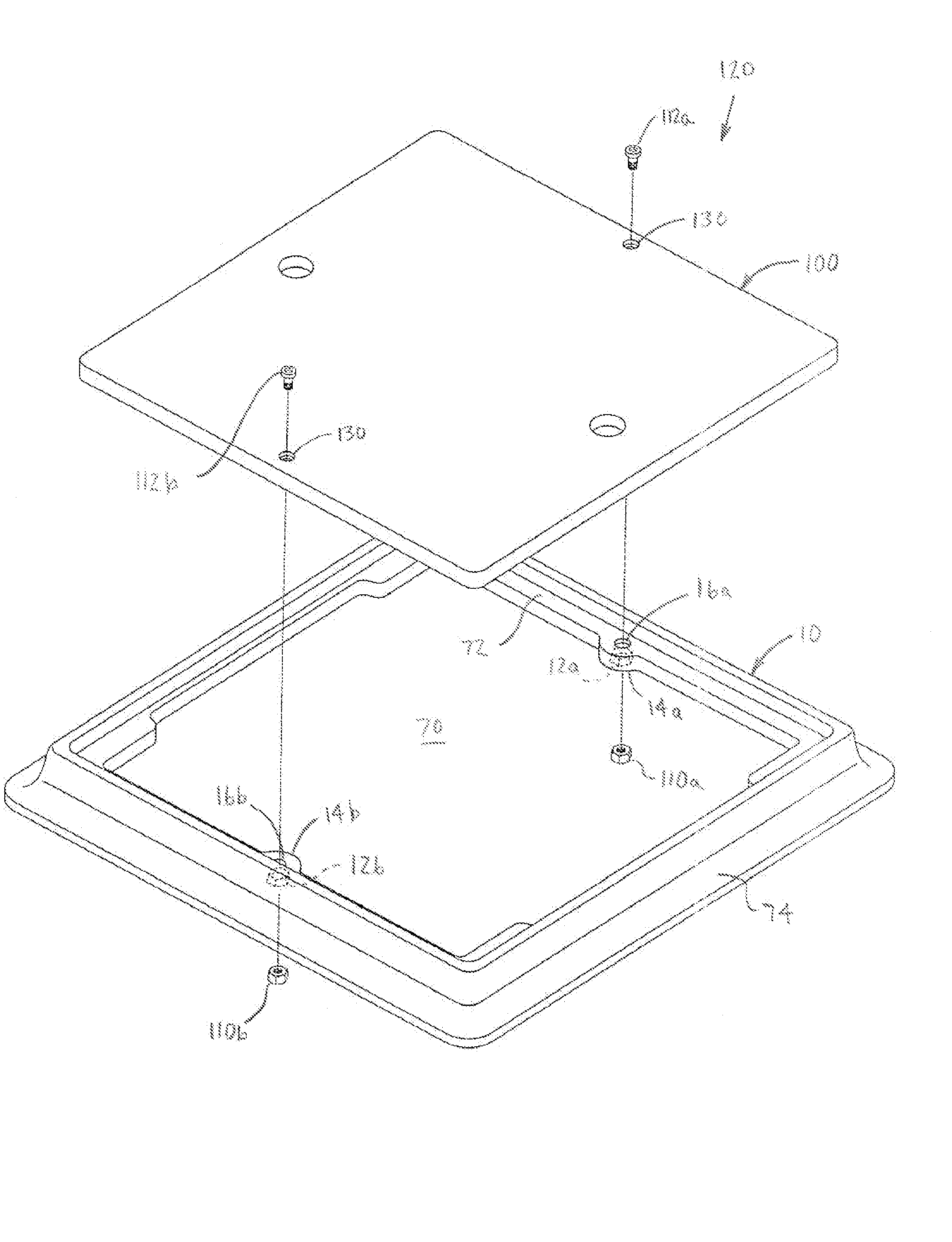 Municipal Casting Frame and Method of Manufacturing Same