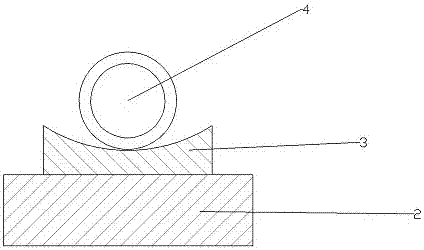 Centrifugal casting device for copper sleeve