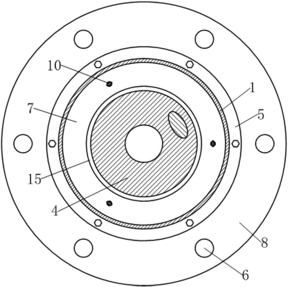 Composite spring damper capable of pre-setting initial rigidity