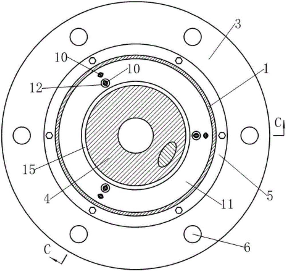 Composite spring damper capable of pre-setting initial rigidity