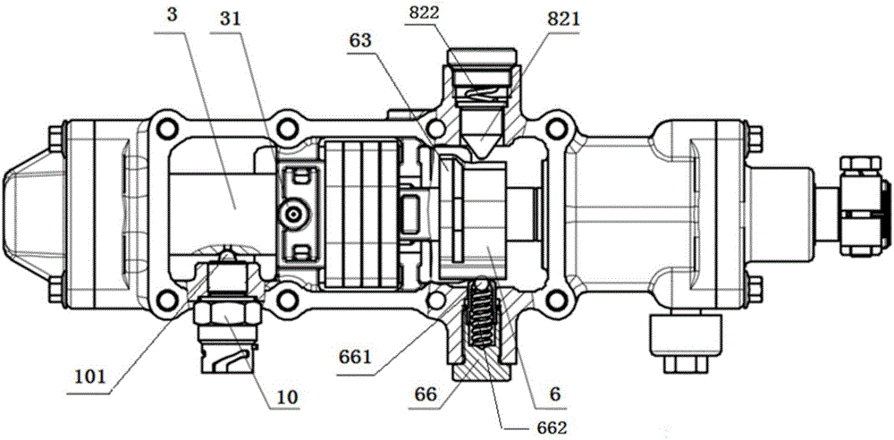Transmission head cover assembly