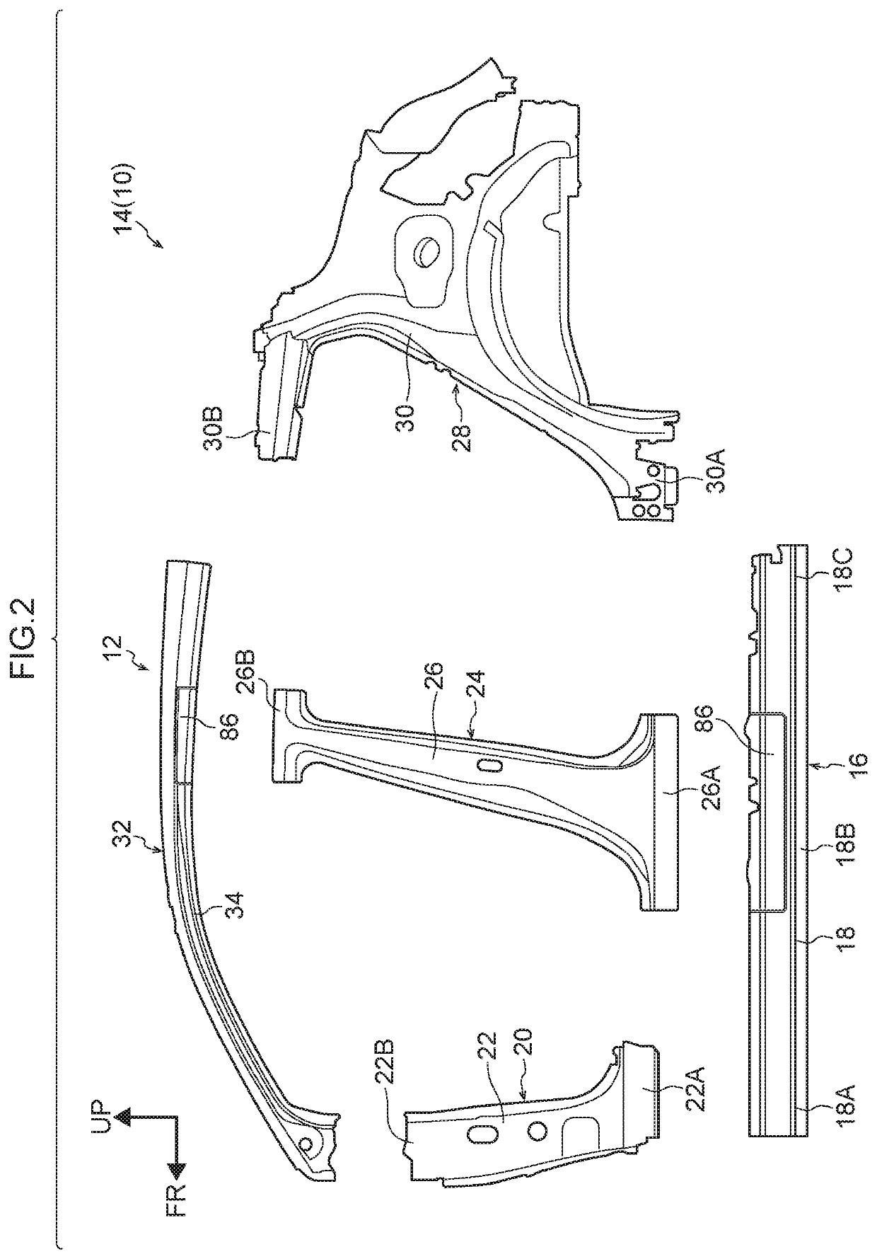 Vehicle body member manufacturing method and vehicle body member joint portion seal structure