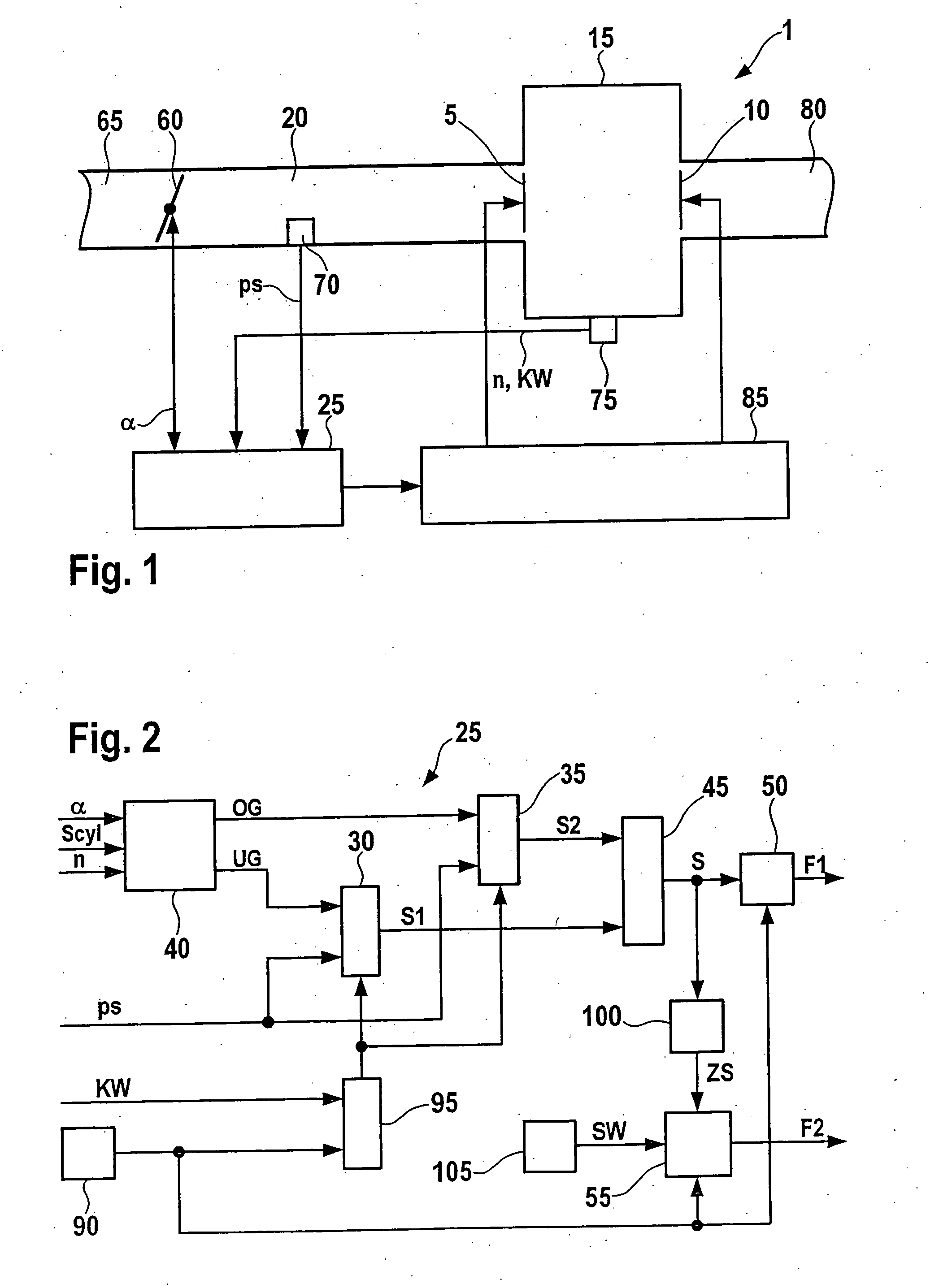 Device and method for monitoring the intake manifold pressure of an internal combustion engine