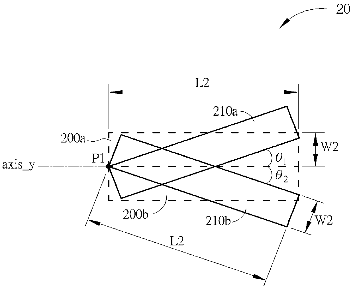 Flat panel dual polarized antenna and composite antenna