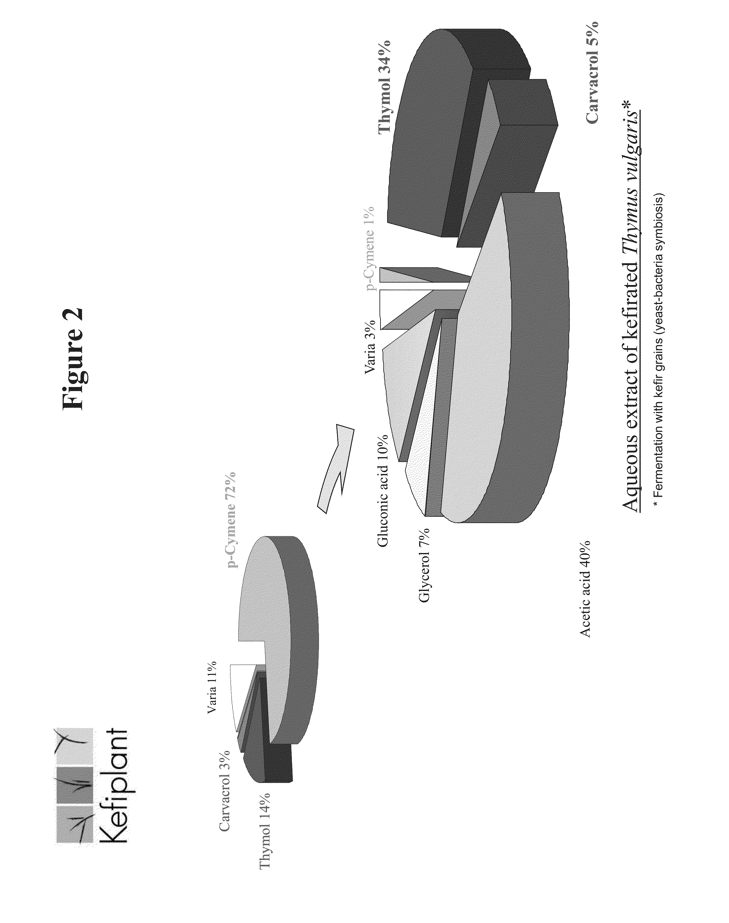 Fermented plant extracts, methods of production and uses