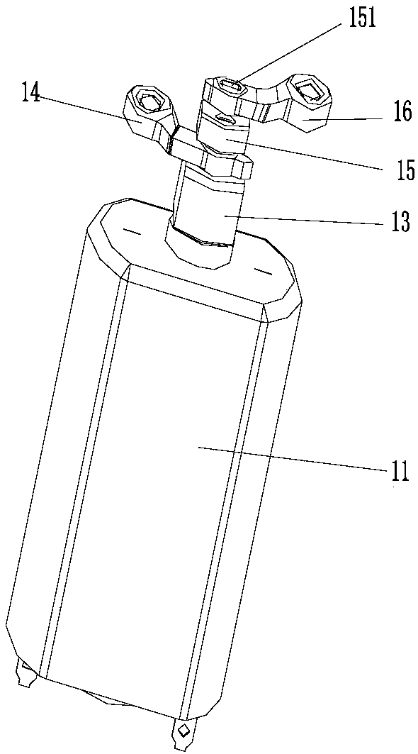 A reciprocating shaver with variable angle driving structure