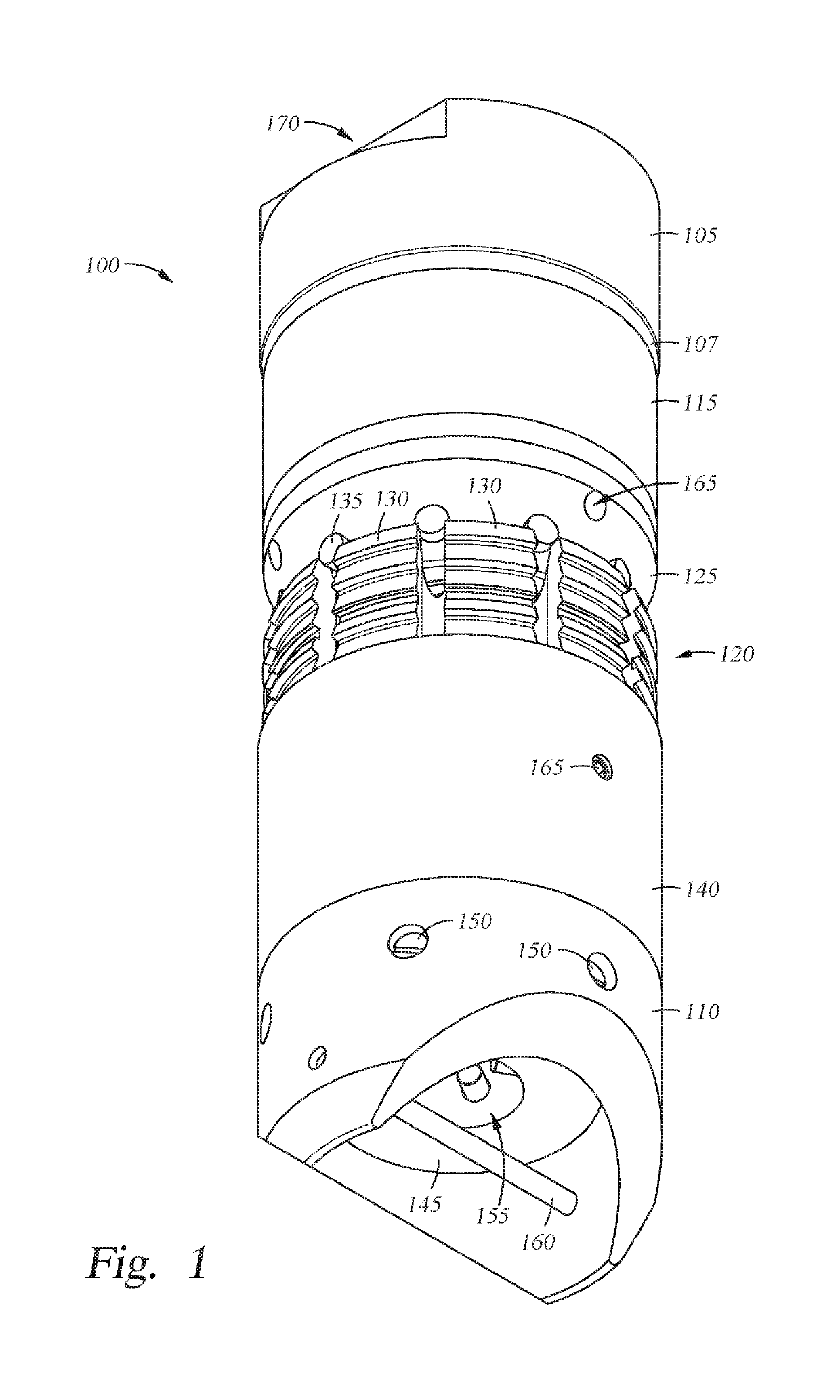 FRAC plug having reduced length and reduced setting force