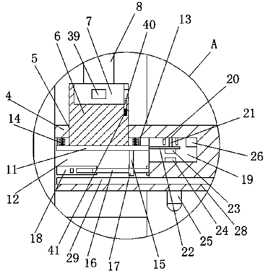 Speed limiting device for stacker