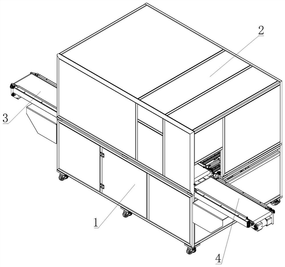Waste lead-acid battery disassembling and electrolyte recycling device