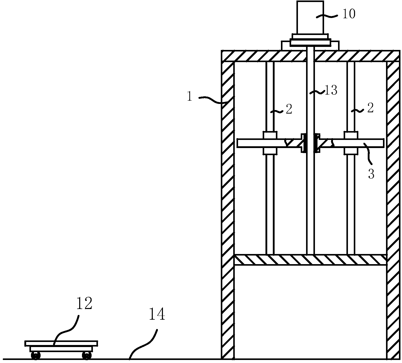 Multi-drill-bit graphite machining equipment