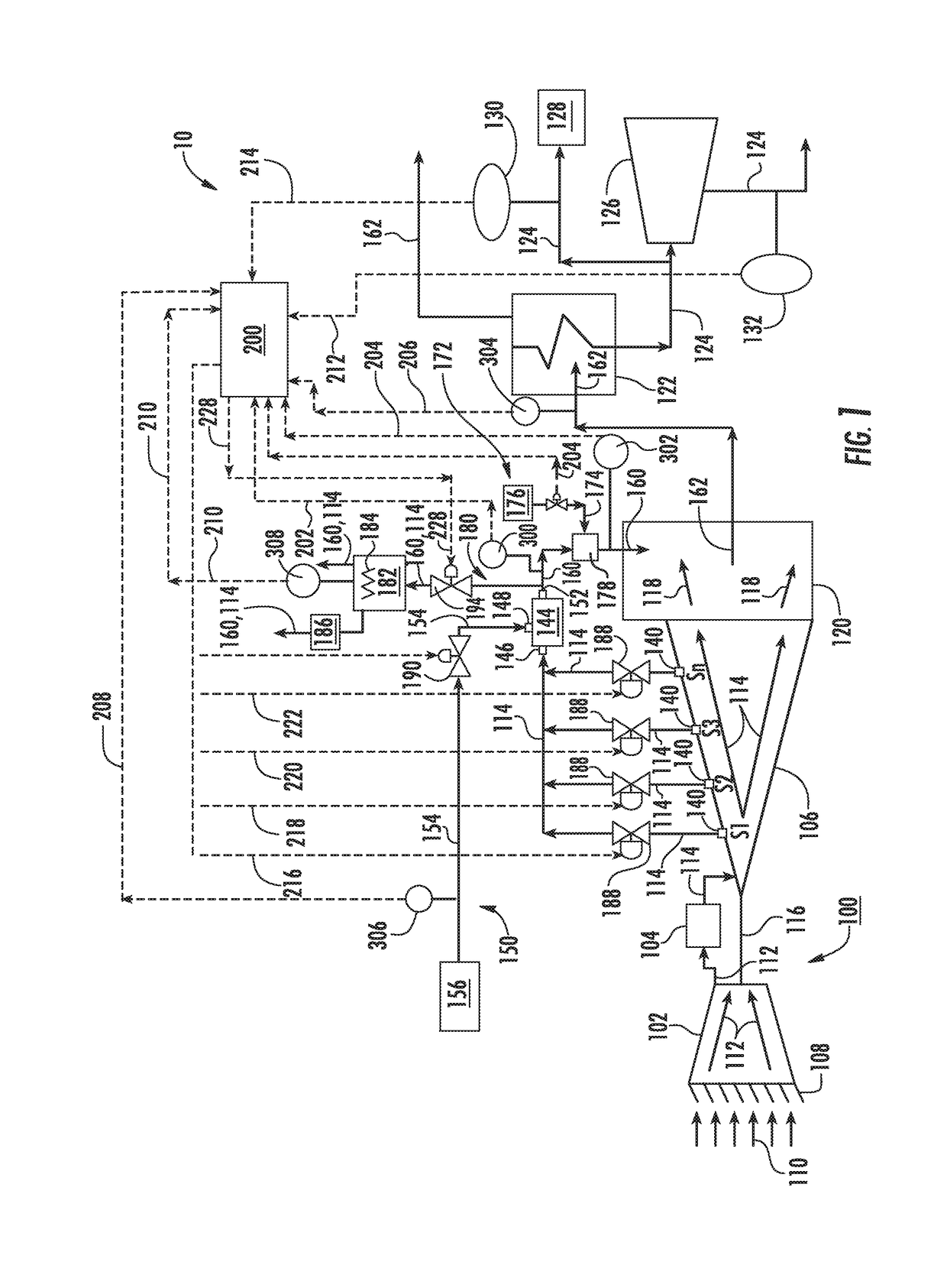 Power Plant with Steam Generation Via Turbine Extraction