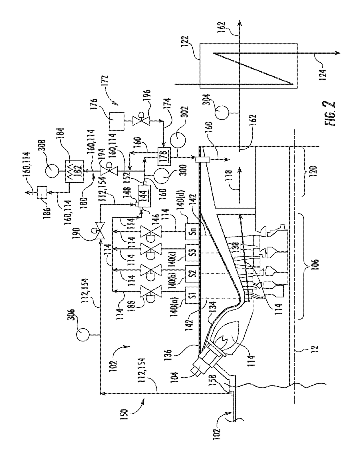 Power Plant with Steam Generation Via Turbine Extraction