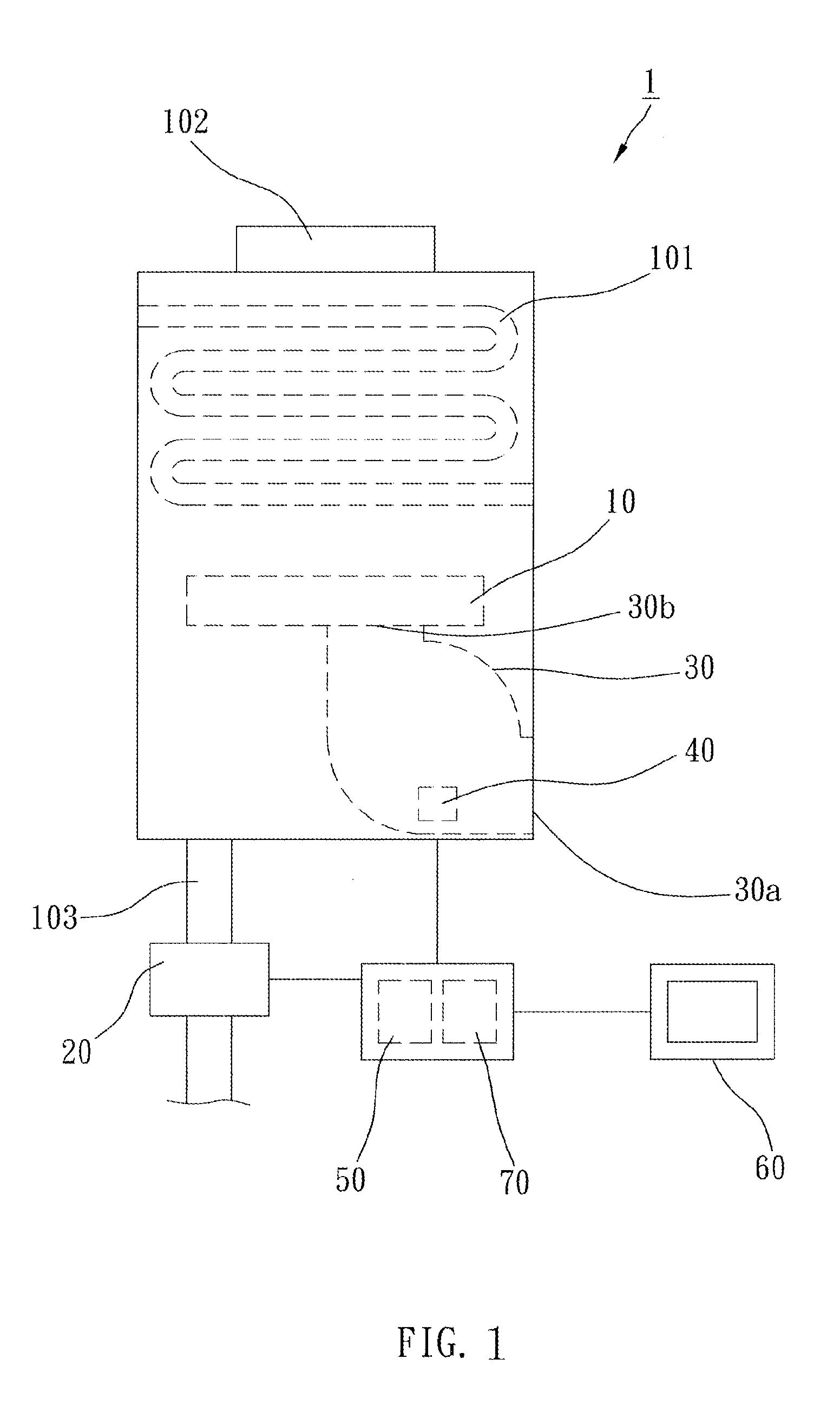 Method of detecting safety of water heater