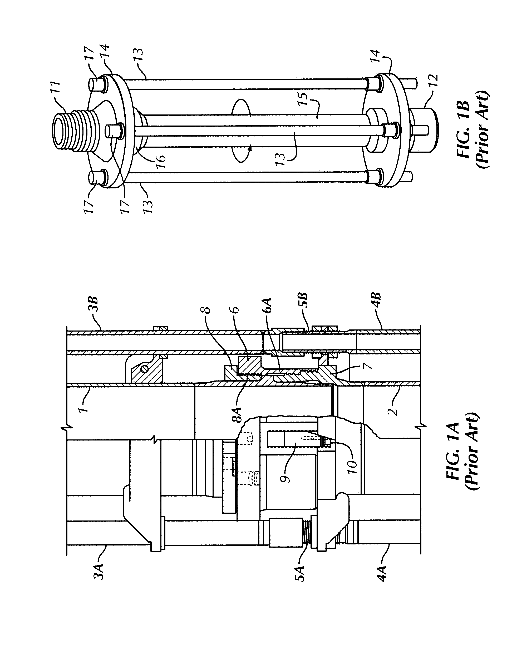 Marine drilling riser connector with removable shear elements