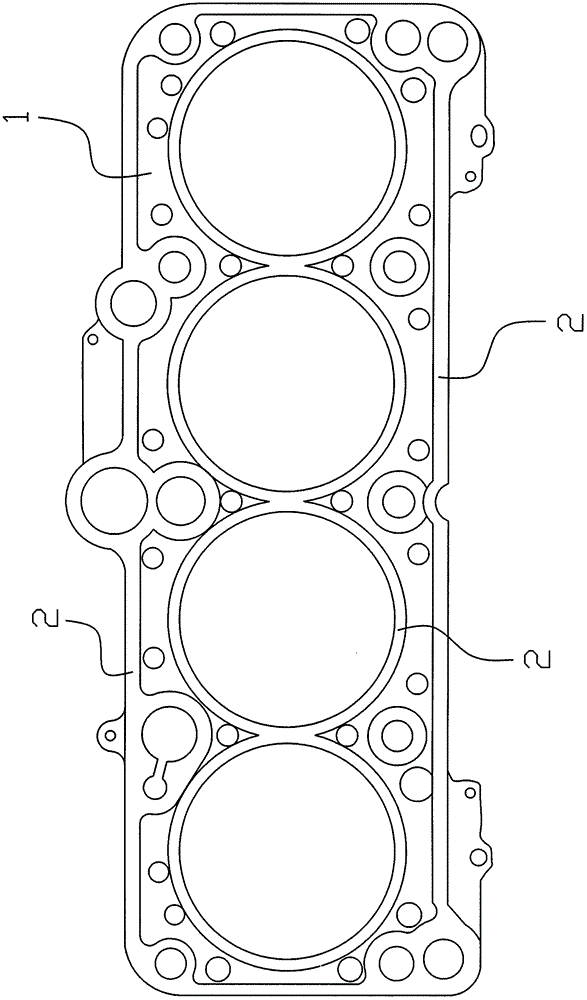 Manufacturing method of coating on the surface of cylinder head gasket