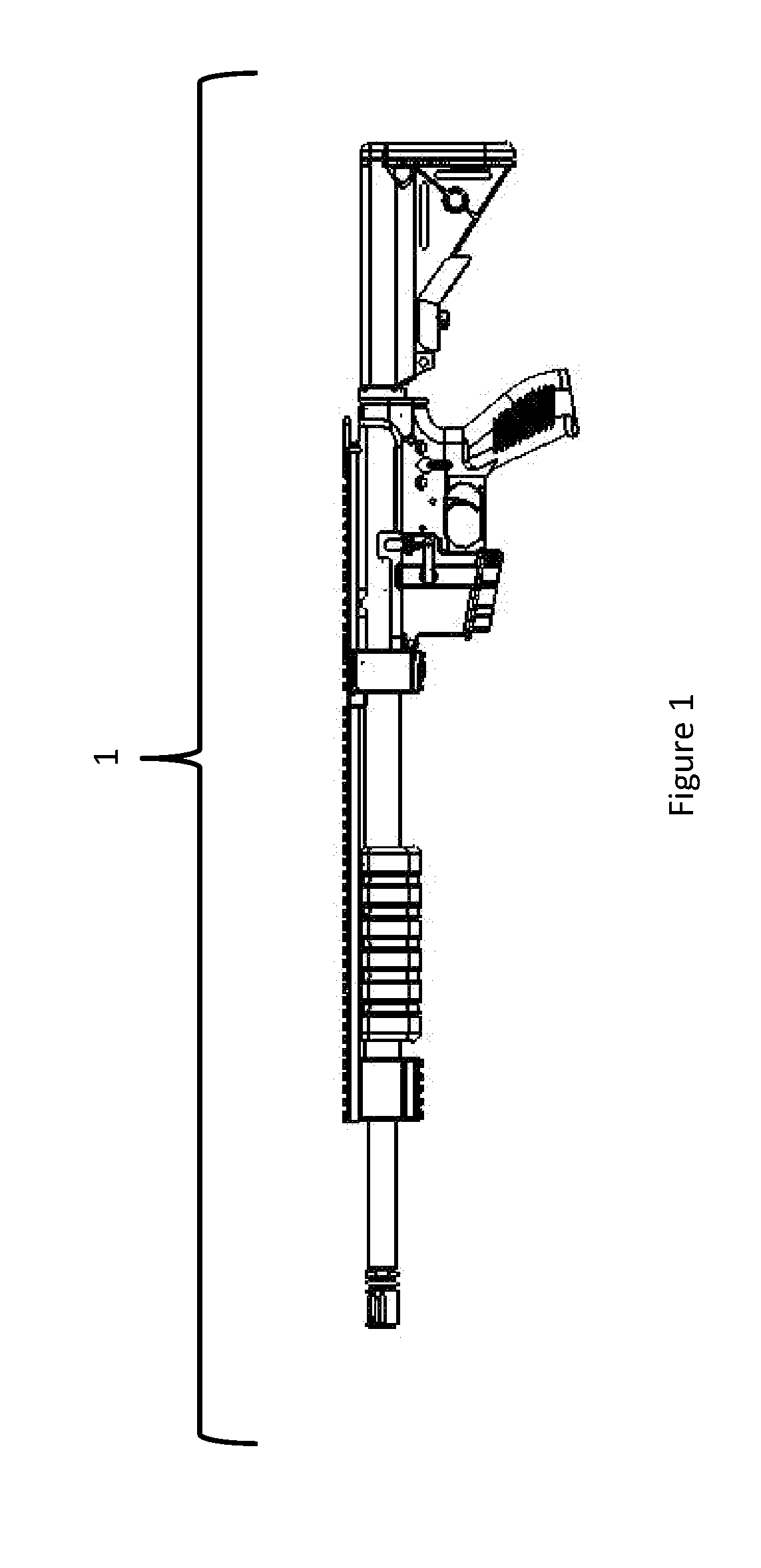 Means for converting semi-automatic firearm to pump-action rifle