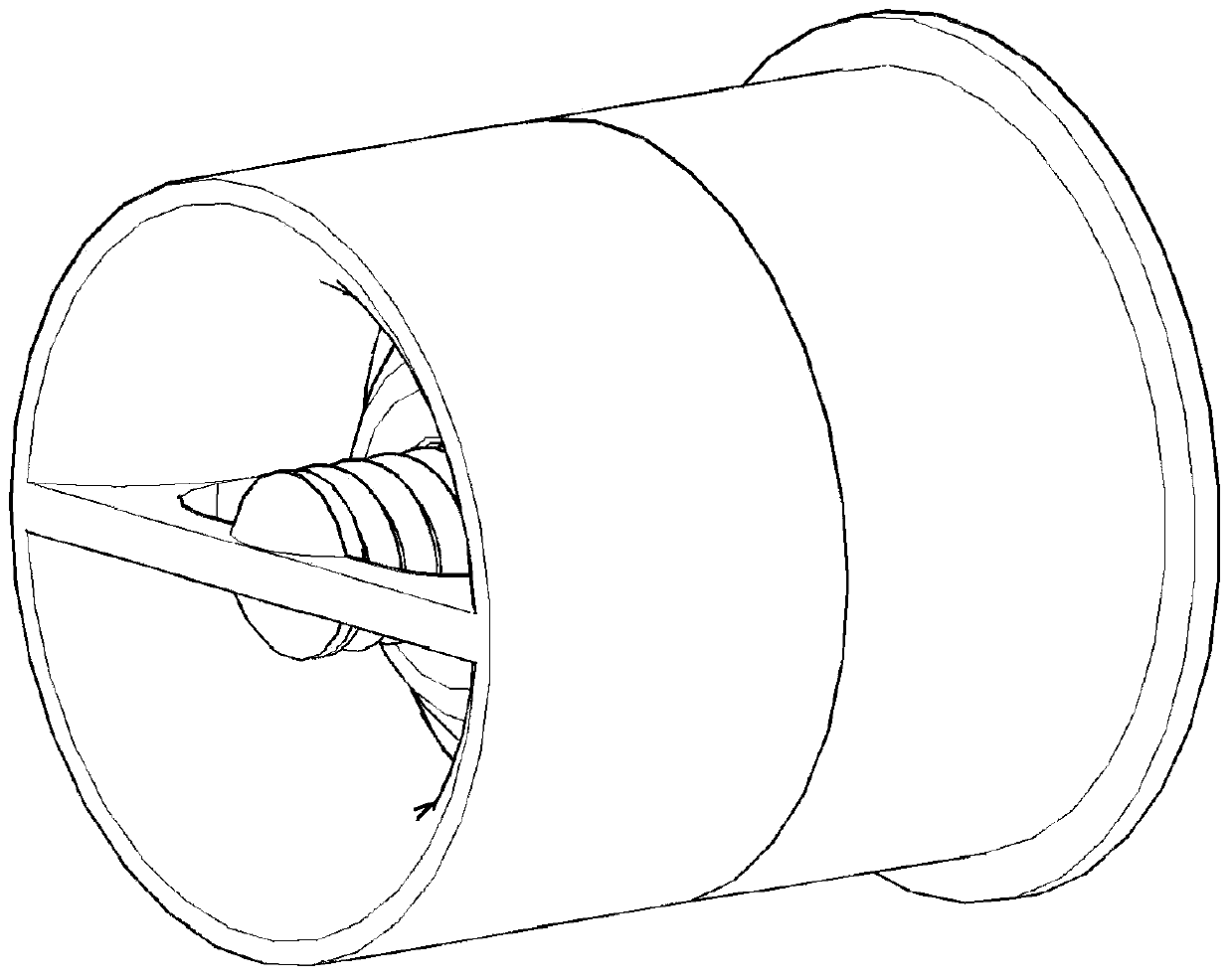 A two-way flow control valve