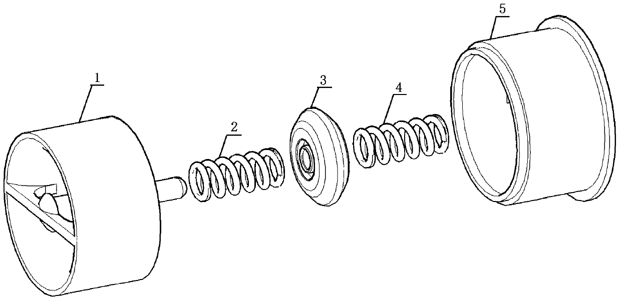 A two-way flow control valve