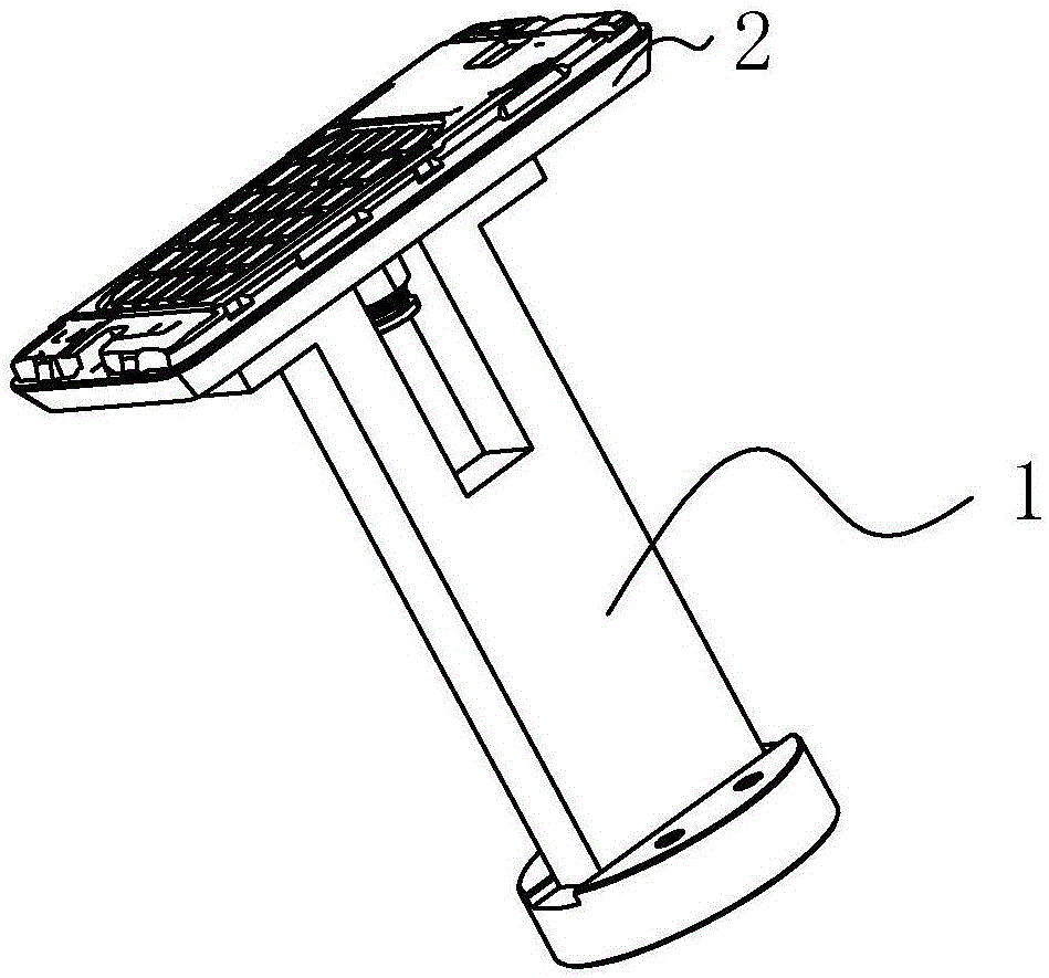 Falling and deformation preventing type negative-pressure profiling jig