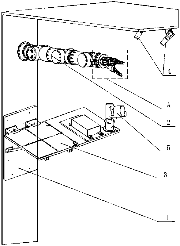 Operation method for unscrewing screws with human-machine cooperation by utilizing space manipulator operation system