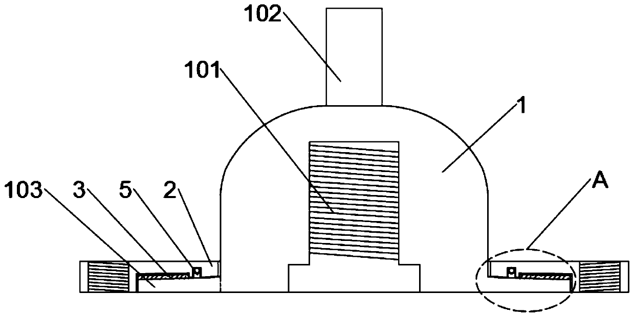 Main transformer high-voltage bushing military cap