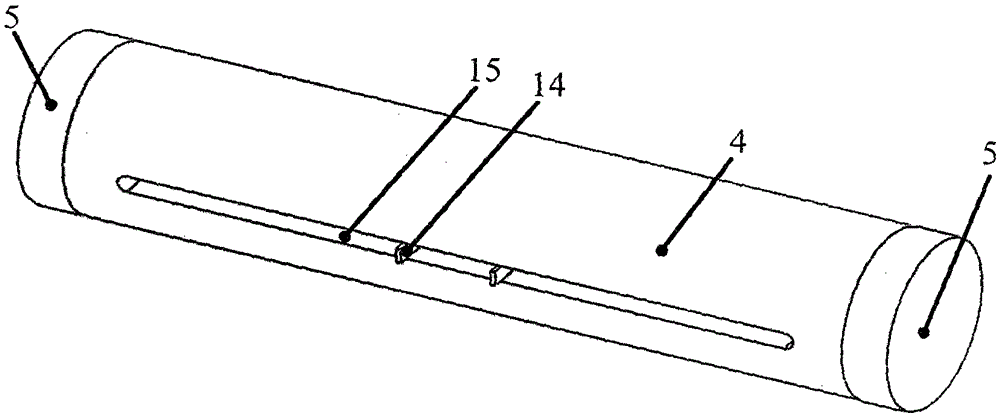 Magnetic circuit structure of long permanent magnet tube centripetal excitation cylindrical closed magnetic field electromagnetic vibrating table with magnetic field tracking compensation