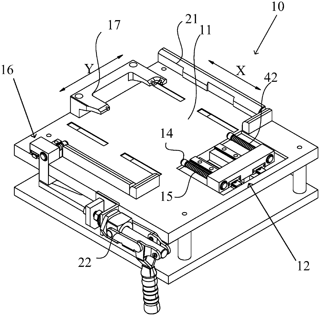 Sensor positioning device