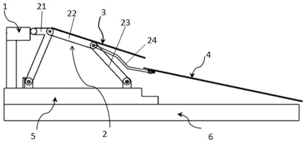 Stamping die waste discharging mechanism and stamping die