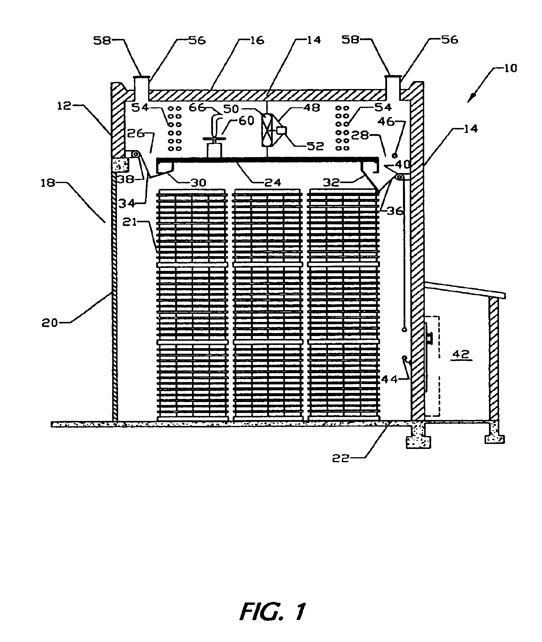 Humidity generating system and method and use in wood drying kiln