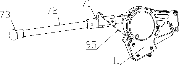 Playing structure of robot musician, drum beating robot and control method of drum beating robot