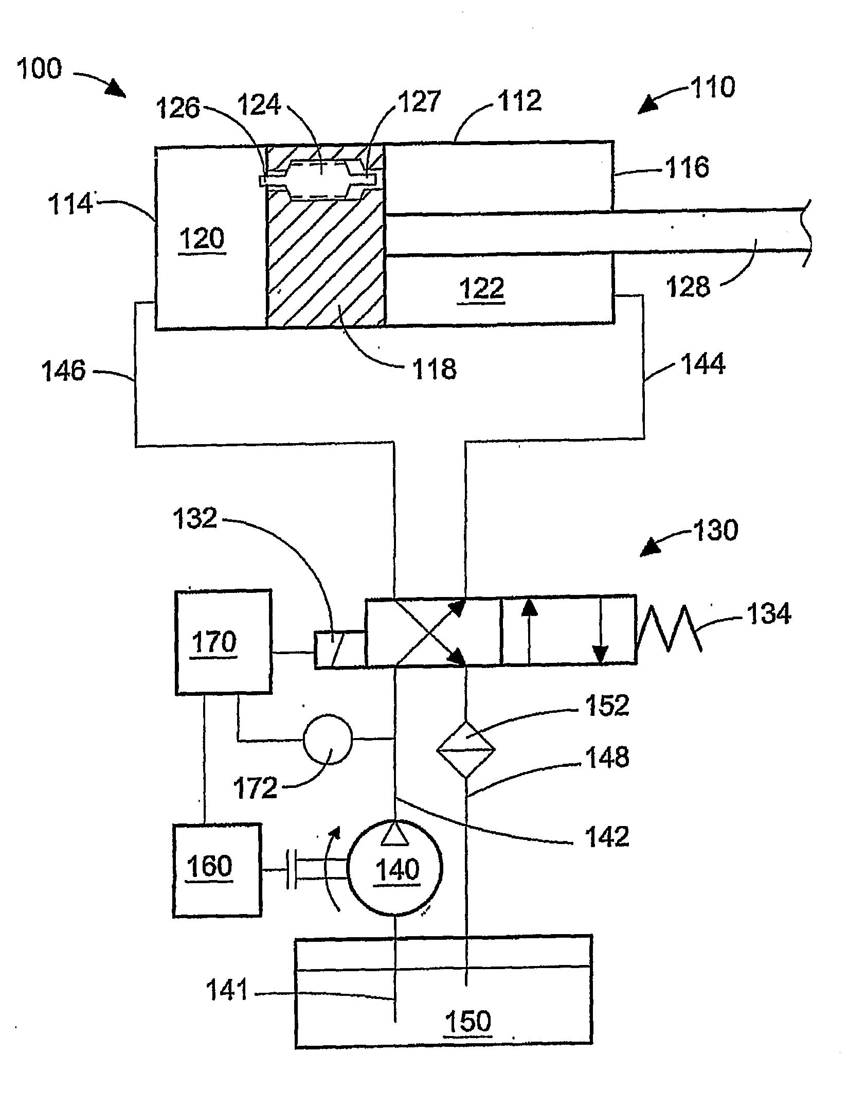 Hydraulic drive system and method of operating a hydraulic drive system