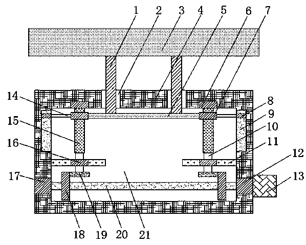 Battery manufacturing workbench convenient to adjust