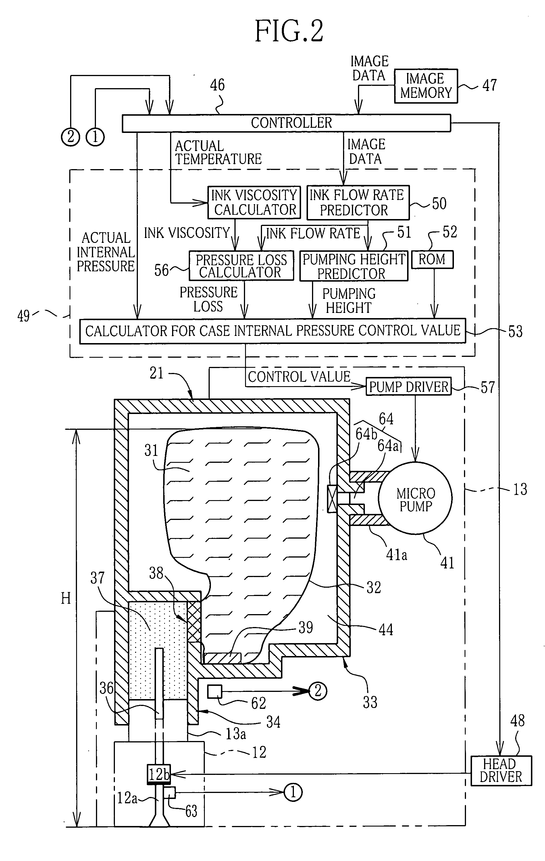 Ink-jet recording apparatus, ink container, and method of filling ink container