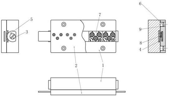 Microstrip Isolator Bonding Fixture