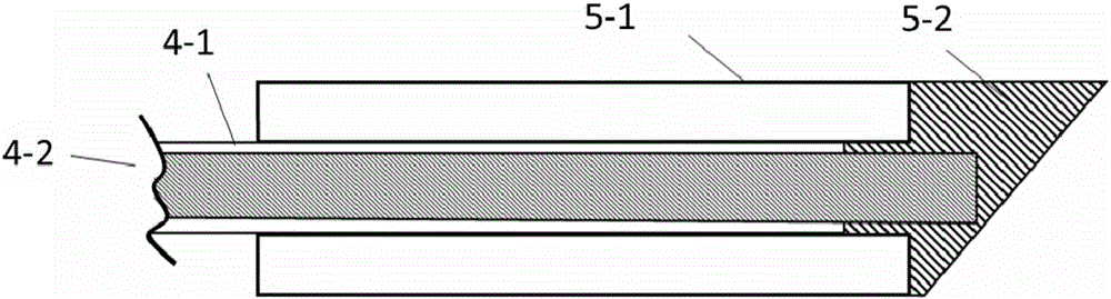 Multichannel heat-conducting-fiber-targeting hot knife treatment equipment