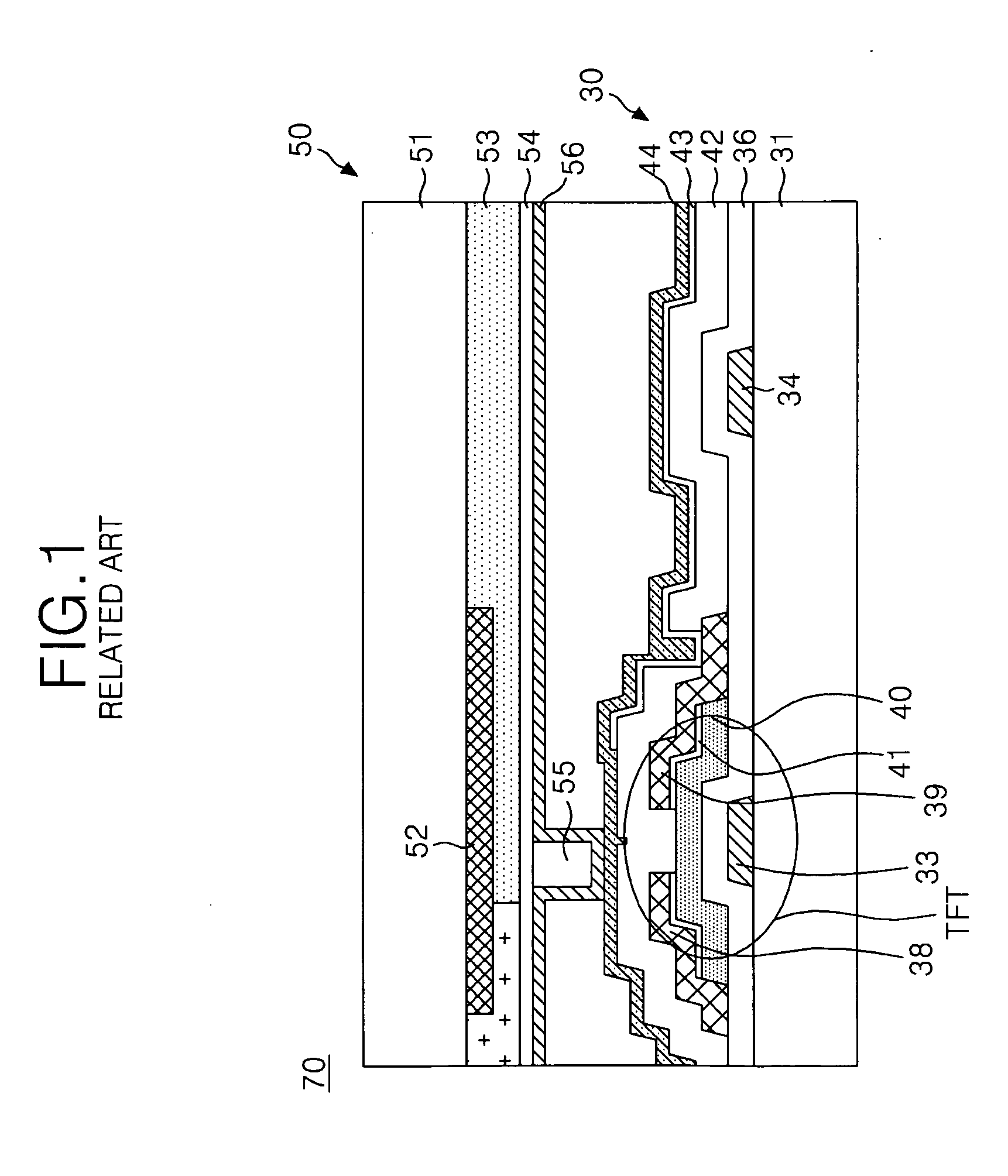 In-plane switching mode liquid crystal display panel and method for fabricating the same