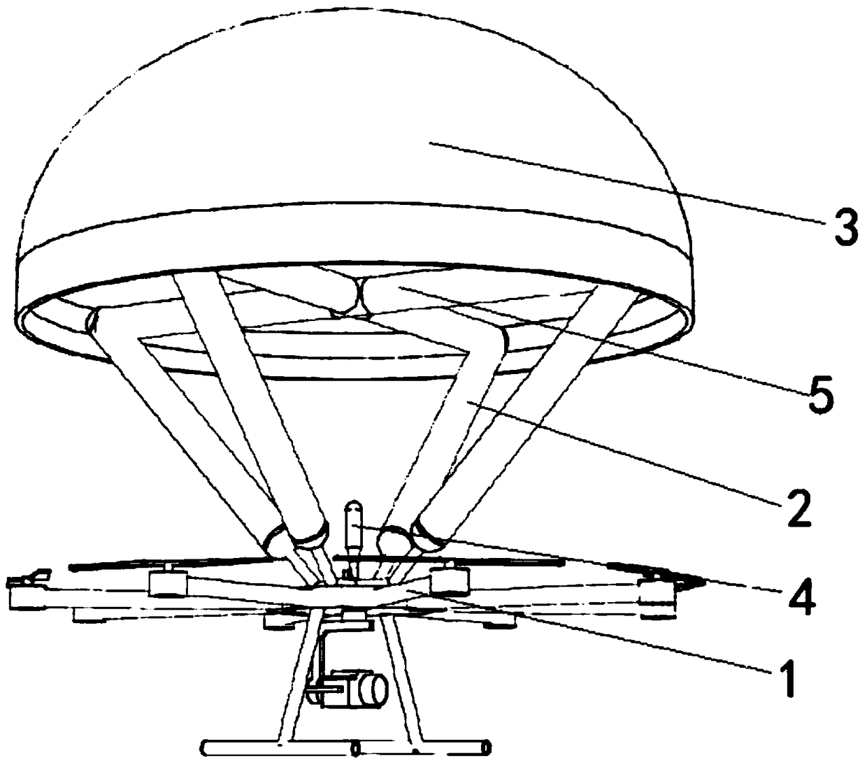 An automatic and fast parachute parachute system for unmanned aerial vehicles