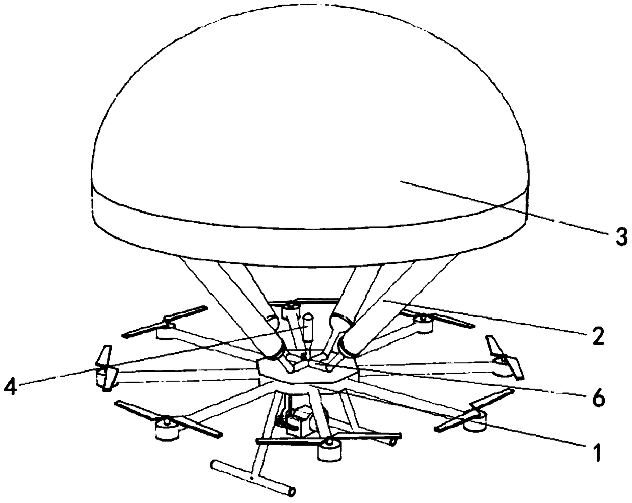 An automatic and fast parachute parachute system for unmanned aerial vehicles