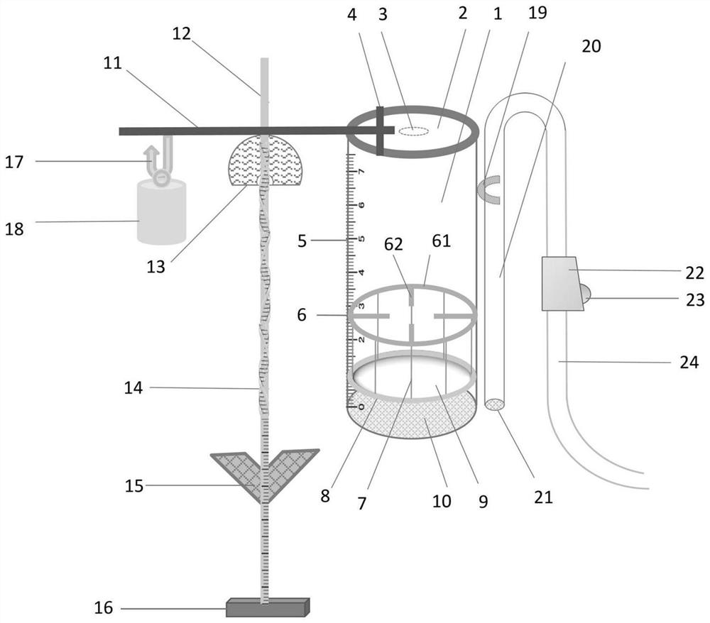 In-situ concentration device and method for phytoplankton sample