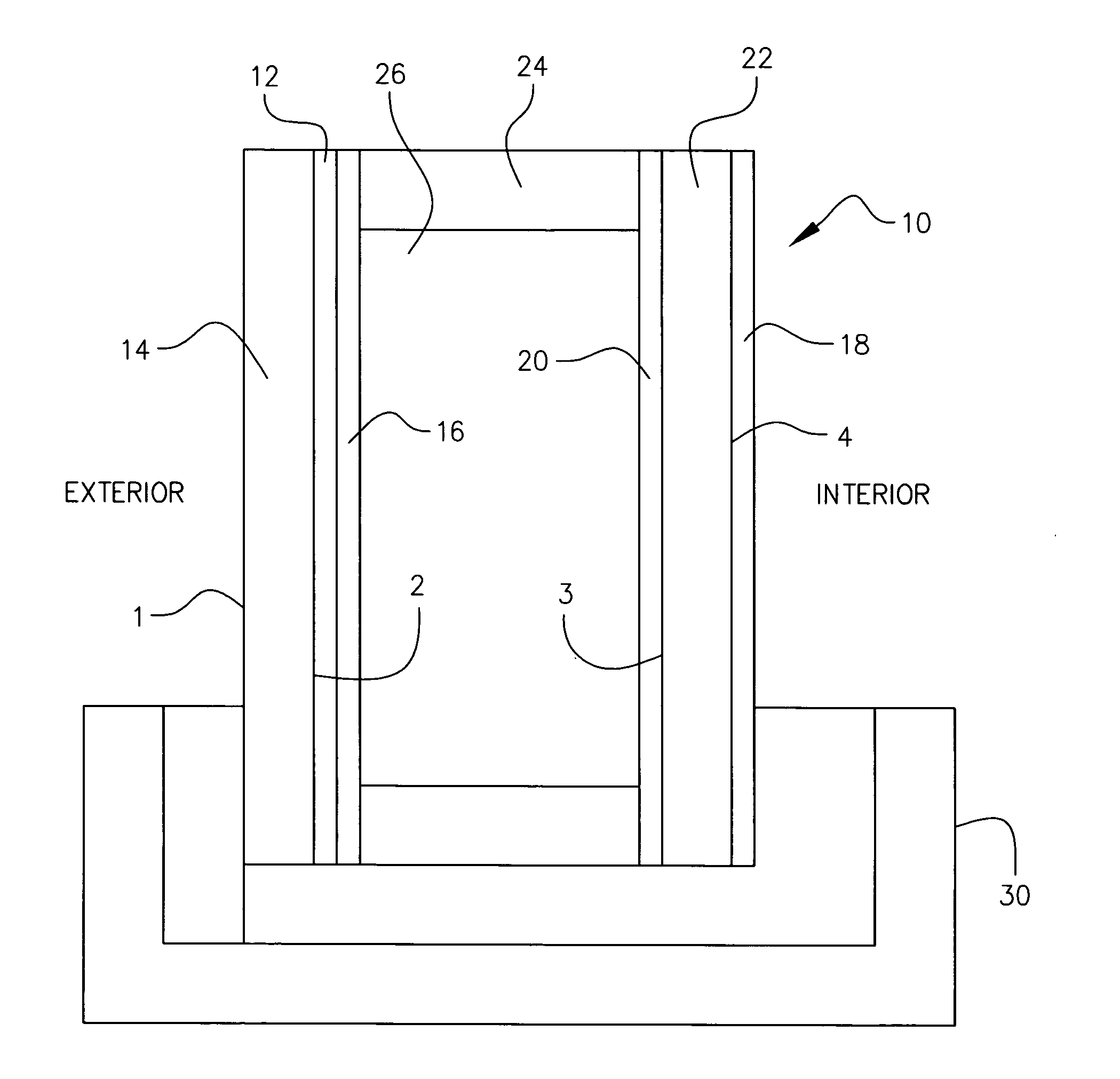 Method of manufacturing an impact resistant and insulated glass unit composite with solar control and low-E coatings