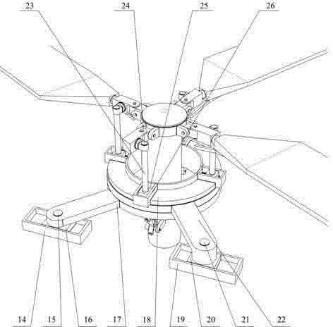 A helicopter rotor system capable of active shimmy