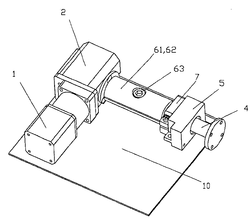 Electric turnover mechanism