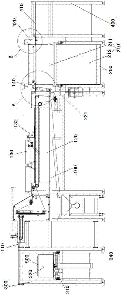 Device for automatically cutting and extracting honey