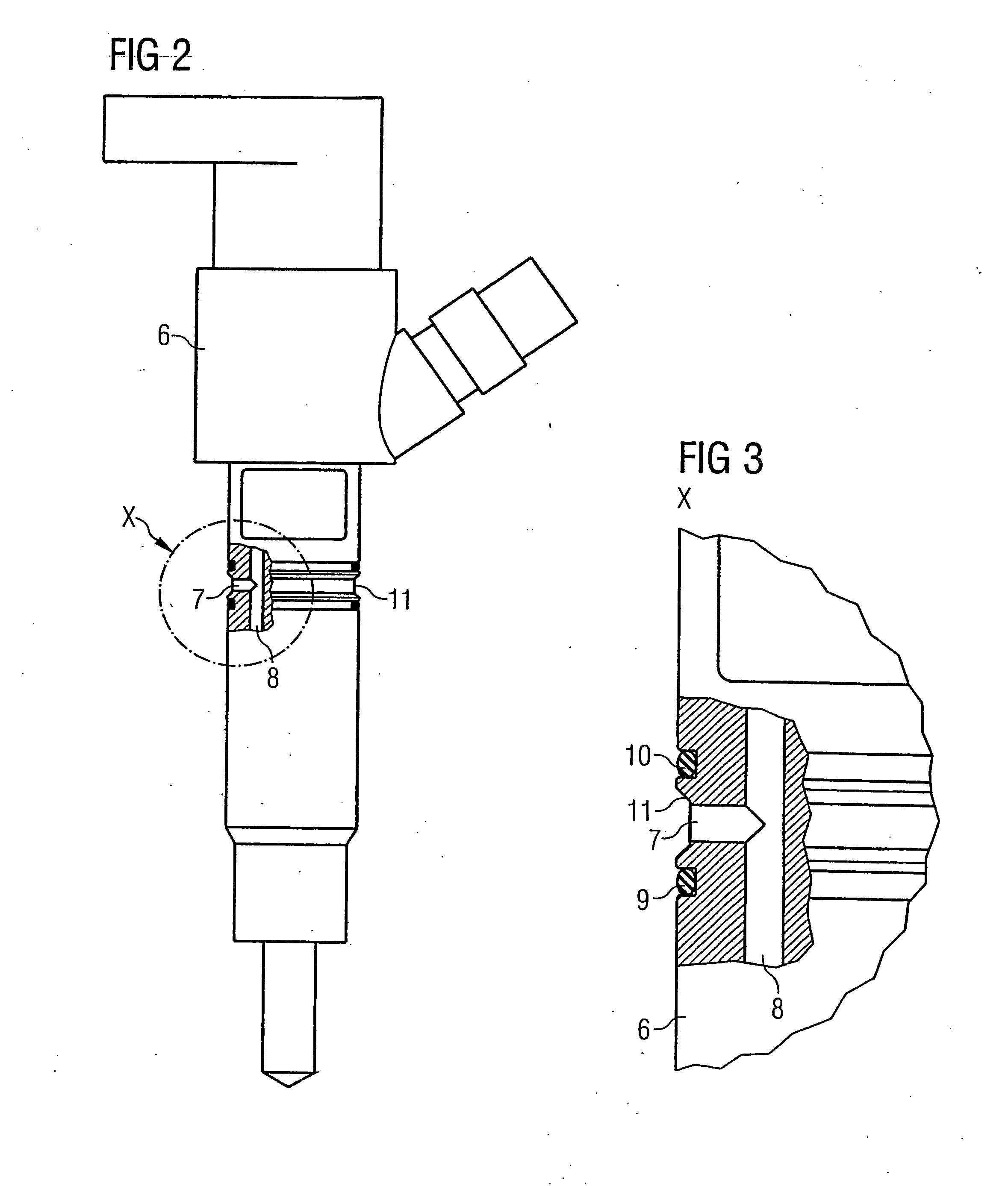 Leakage connection for a fuel injector