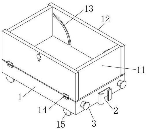 Connection type movable box for logistics