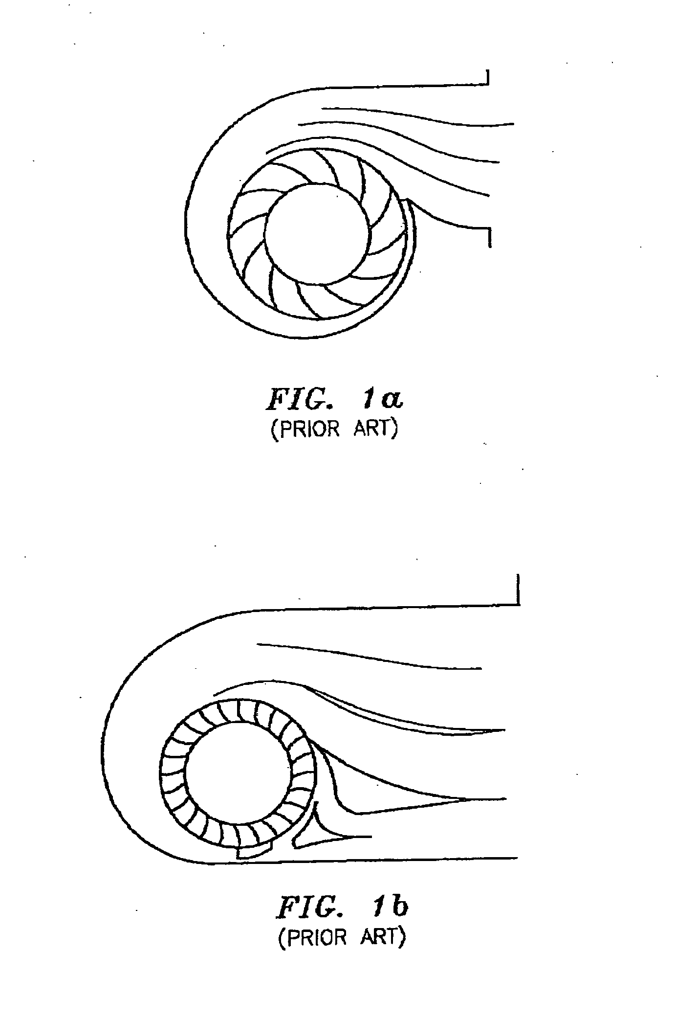 Centrifugal Blower with Partitioned Scroll Diffuser