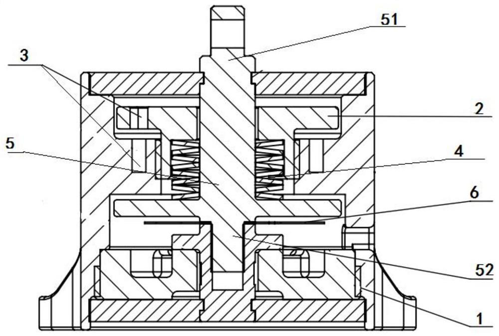 Locking structure applied to weighing sensor and weighing sensor