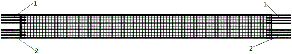 Carbon fiber light supplementing device used for greenhouse and manufacturing method of device