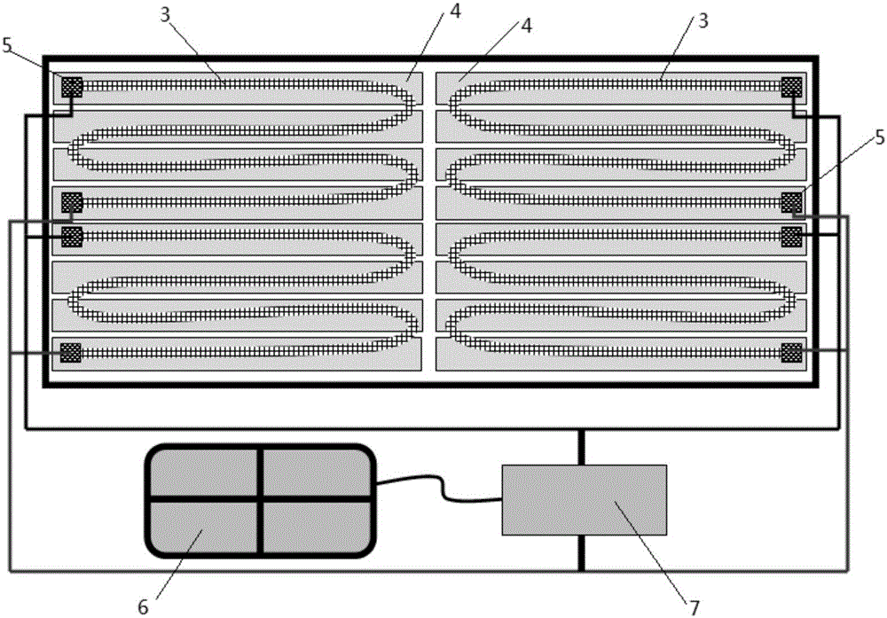 Carbon fiber light supplementing device used for greenhouse and manufacturing method of device