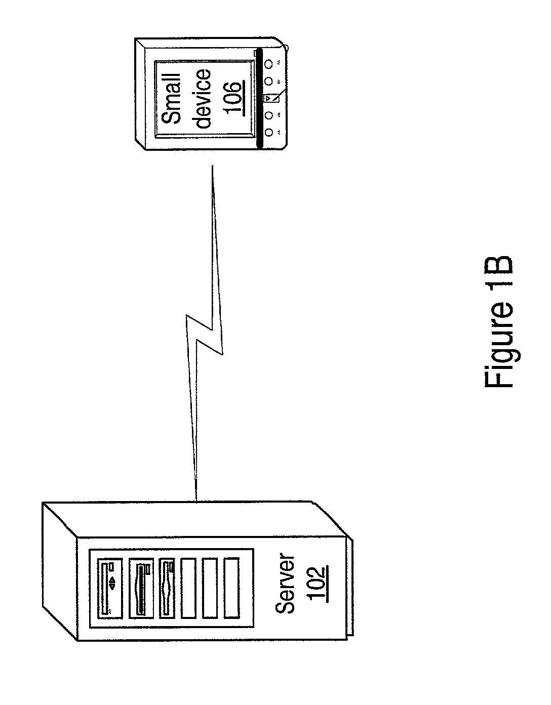 Synchronization of documents between a server and small devices